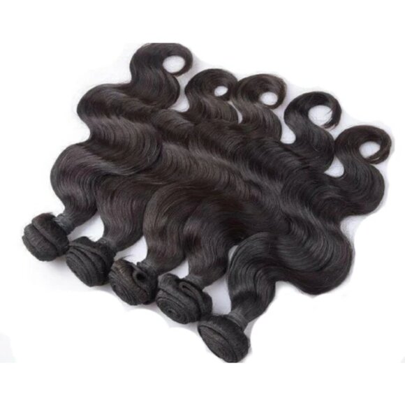 Bodywave Bundle Deal -Black Luxurious Without Closure Length 22, 24, 26